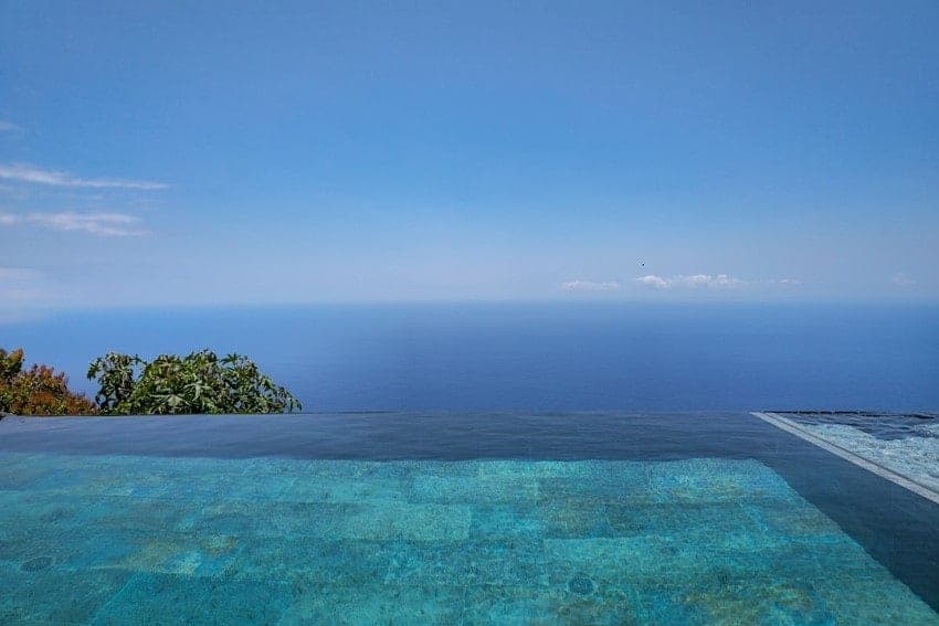 Piscina, Villa Amigos, Vivienda Vacacional Puntagorda, La Palma