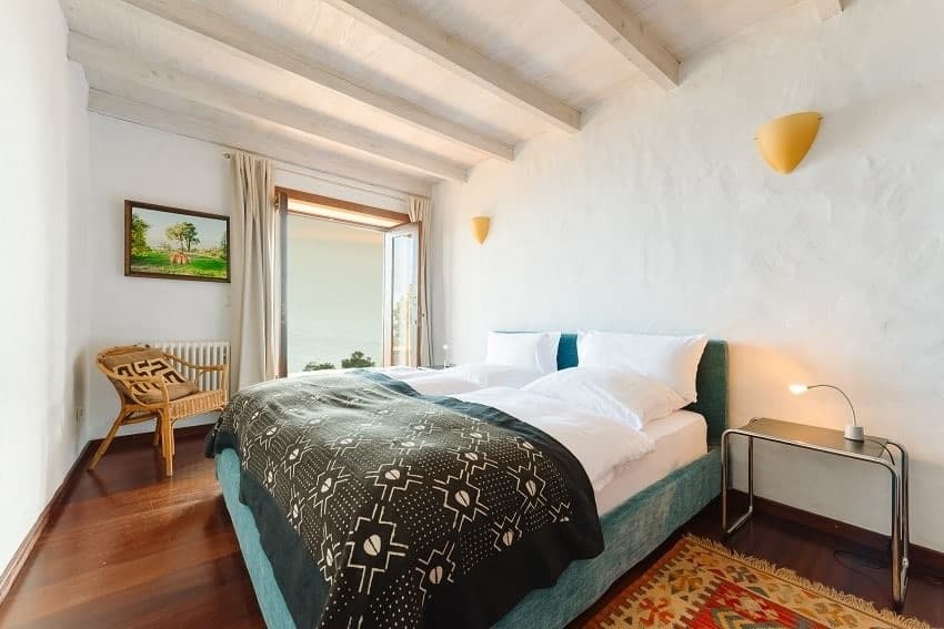 Dormitorio, Villa Botánico, Casa Rural con Piscina Privada Puntagorda