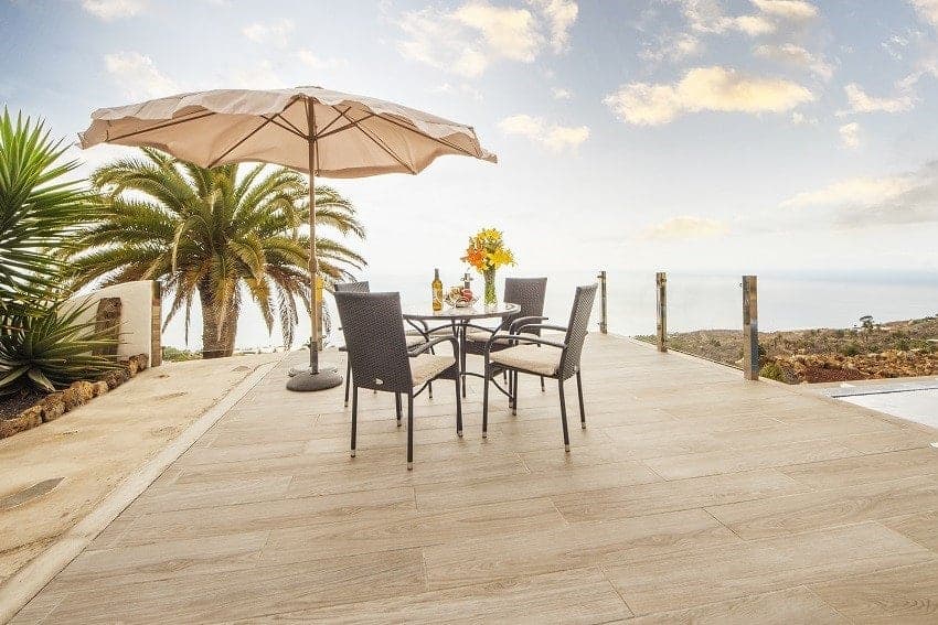 Villa El Diamante, Außenbereich, La Palma Urlaub Ferienhaus