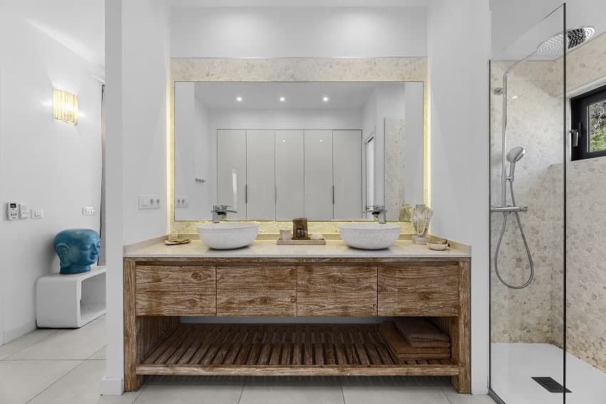 Baño En Suite, Villa Odo, Villa Fuerteventura, Lajares