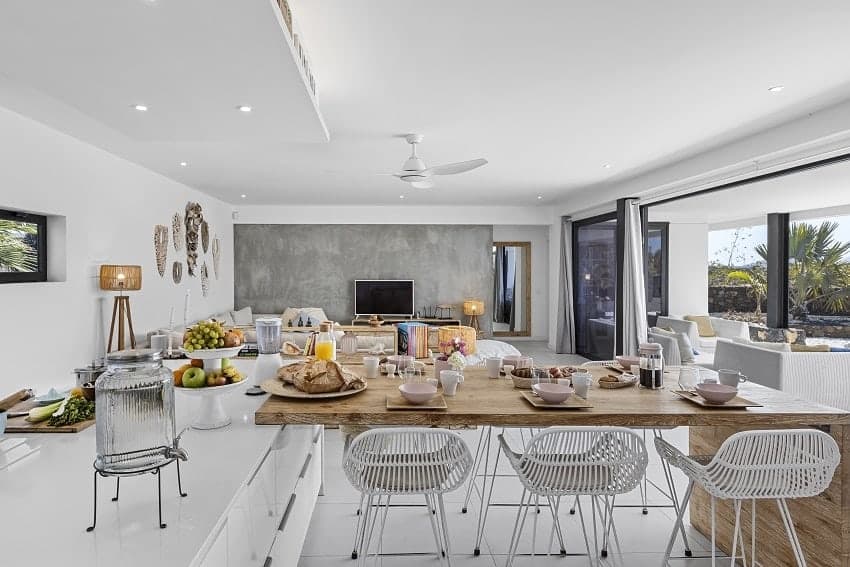 Cocina, Villa Odo, Villa Fuerteventura, Lajares