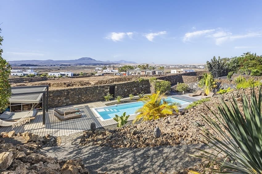 Zona de la Piscina, Villa Odo, Villa Fuerteventura