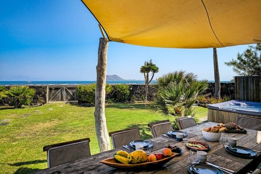 Villa Valhalla, Esstisch, Villa Corralejo, Fuerteventura