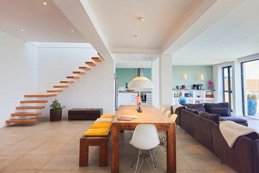 Villa Valhalla, Esstisch, Villa Corralejo