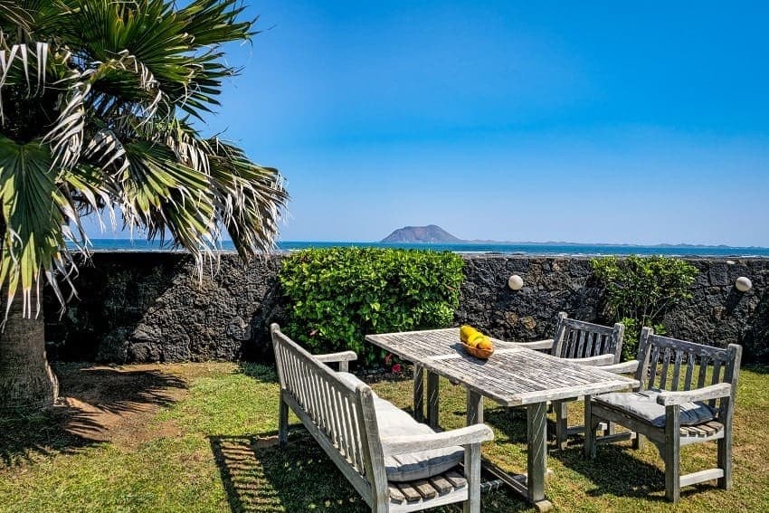 Villa Valhalla, Garten, Villa Corralejo