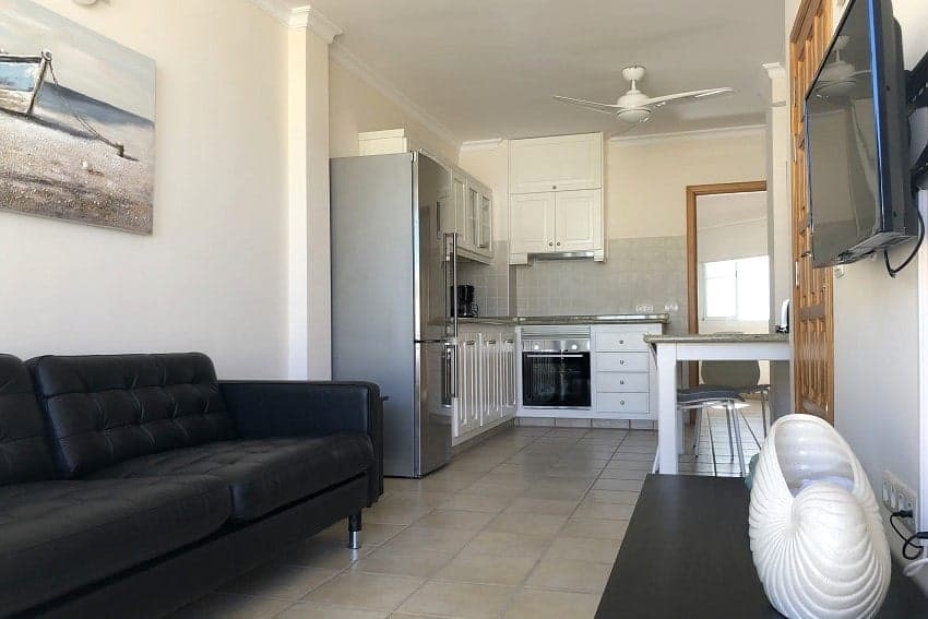 Salón, Apartamento El Faro 2, Puerto Naos Apartamento