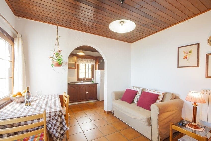 Wohnbereich, Casa Emilia, Ferienhaus La Palma