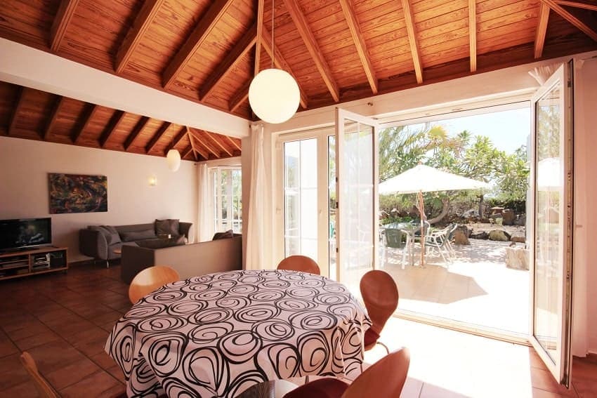 Wohnbereich, Casa Fortuna, Ferienhaus, La Palma