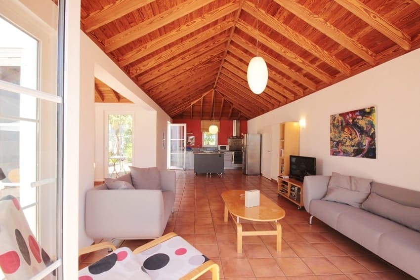 Wohnbereich, Casa Fortuna, Ferienhaus La Palma La Laguna