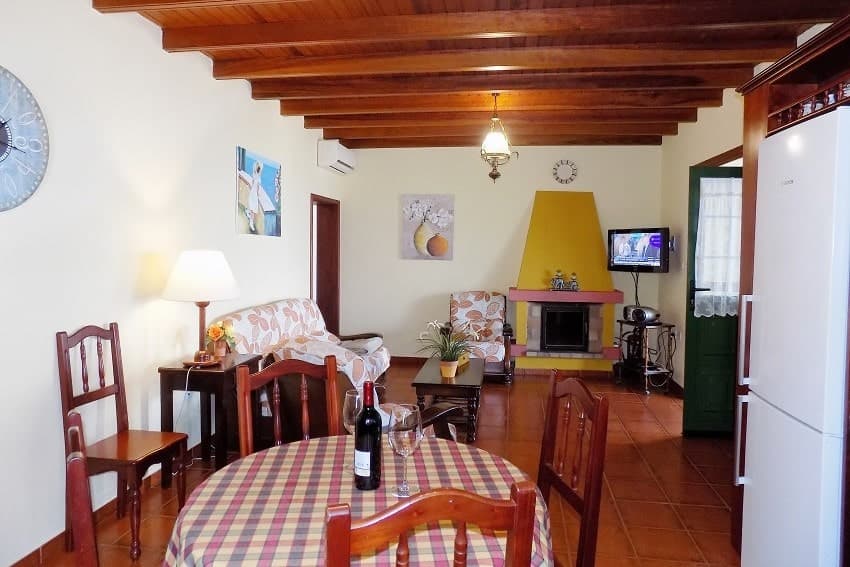 Salón, Casa Gamez, Casas Rurales El Paso, La Palma