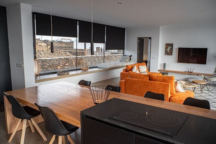Wohnbereich, Casa L, Ferienhaus auf Fuerteventura