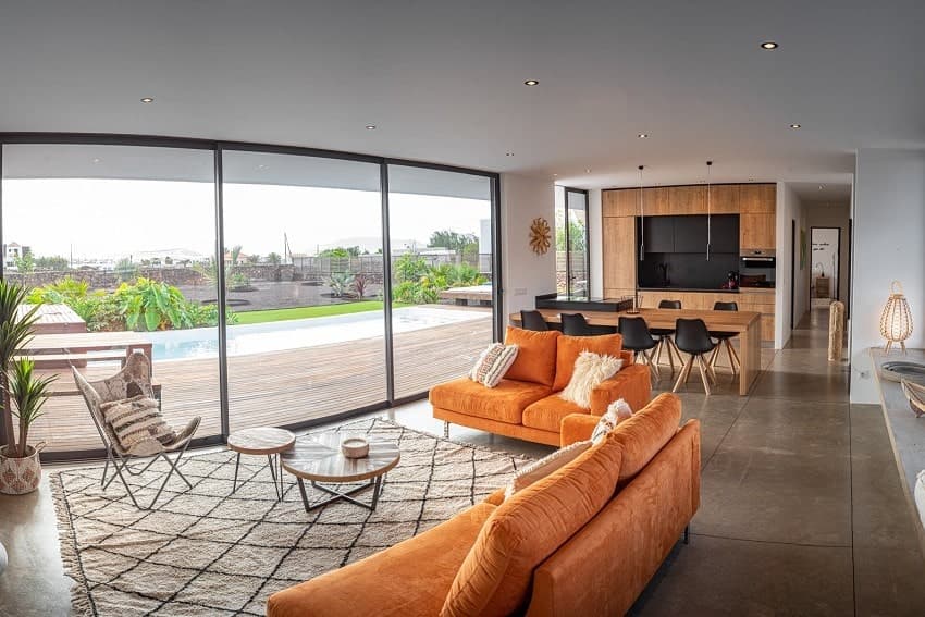 Wohnbereich, Casa L, Ferienhaus auf Fuerteventura
