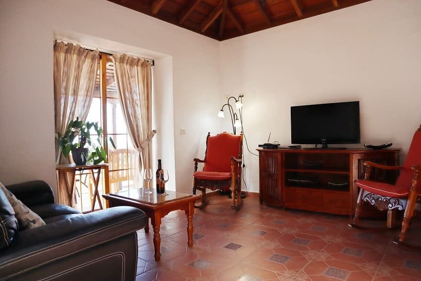 Salón, Casa Las Gemelas, Casa Rural en La Isla de La Palma
