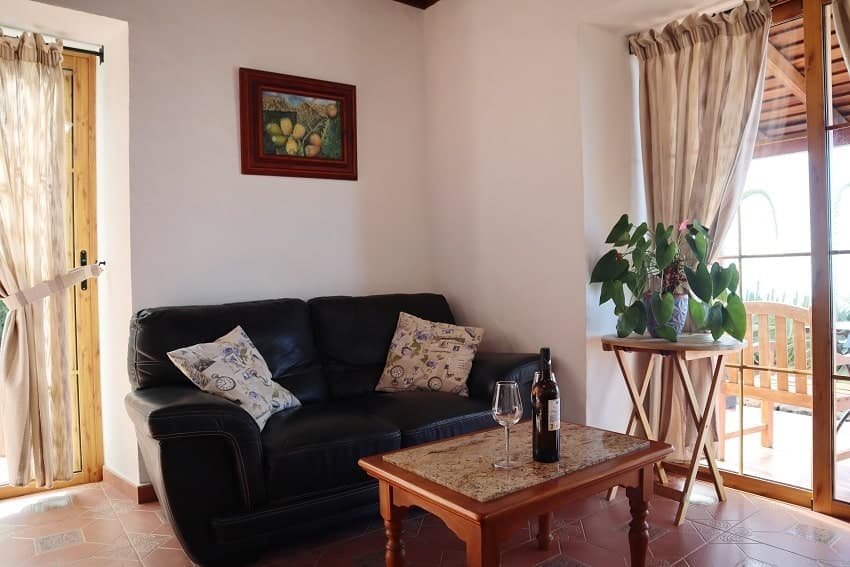 Salón, Casa Las Gemelas, Vivienda Vacacional en Tijarafe