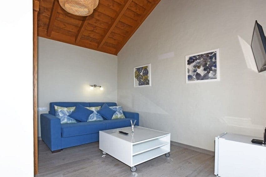 Salón, Dormitorio, Casa de Invitados, Casa Pastor, Casa Rural en Tijarafe