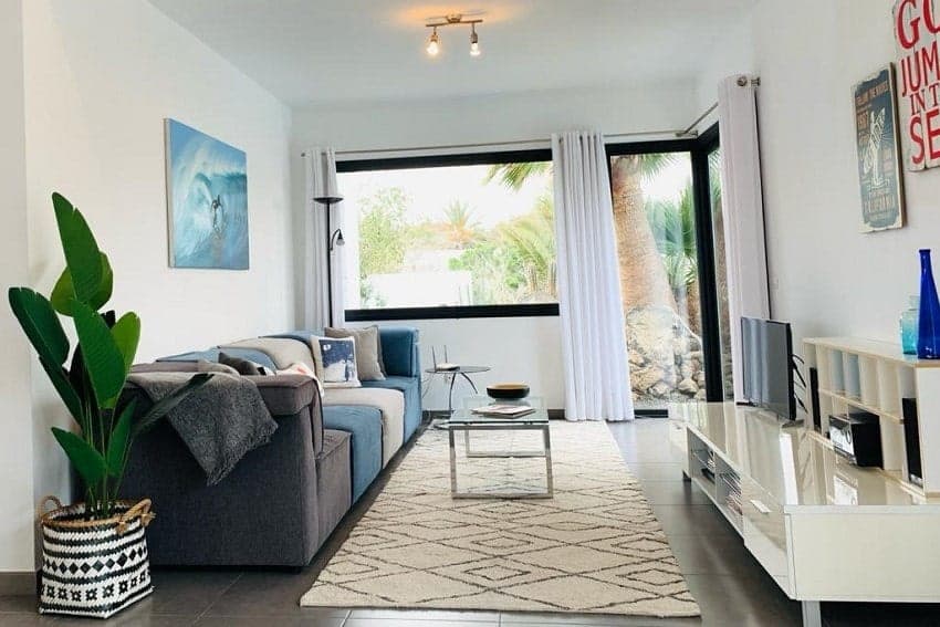 Salón, Villa Aventura, Alquiler Casa Fuerteventura