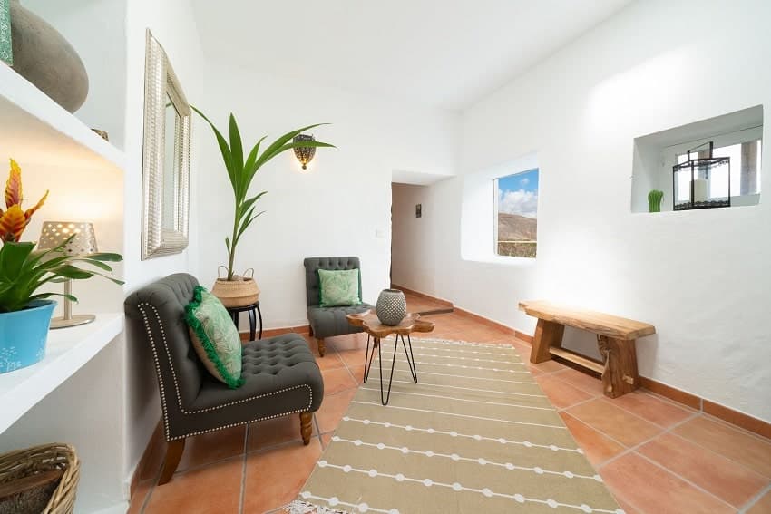 Wohnzimmer, Secret Garden Villa, Finca auf Lanzarote mieten