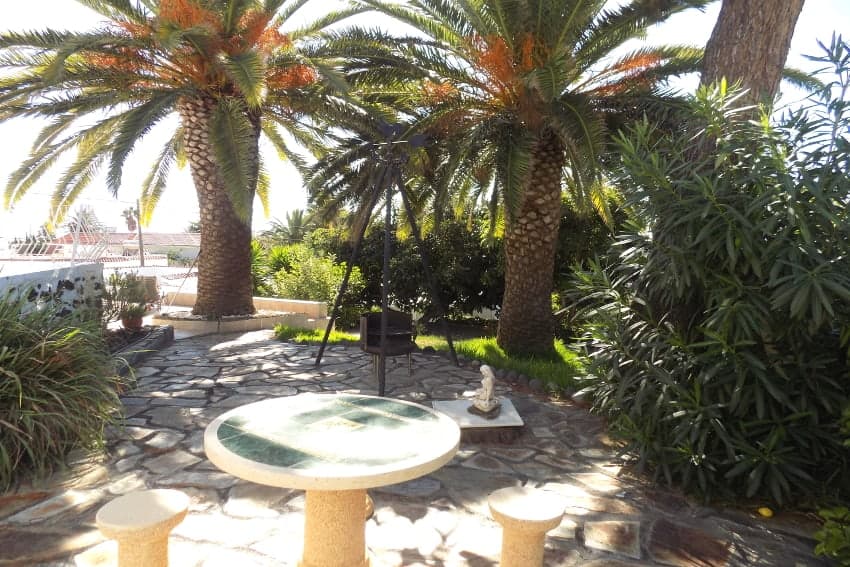 Garten, Casa La Palmera, Ferienhaus in La Palma