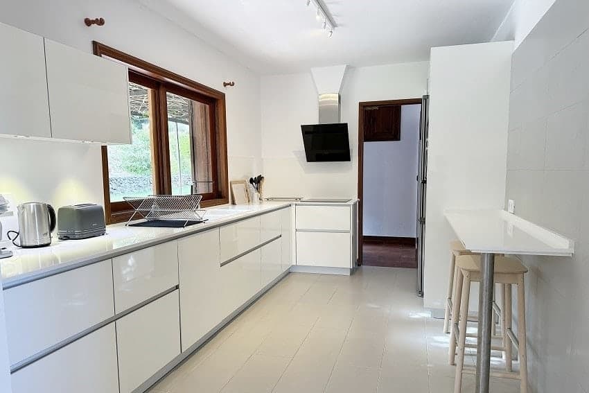 Cocina, Casa Carrillo, Casa Rural con Piscina Privada La Palma