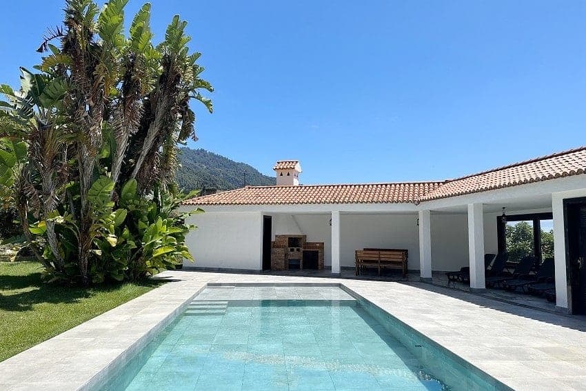 Piscina, Casa Carrillo, Casa Rural con Piscina Privada La Palma