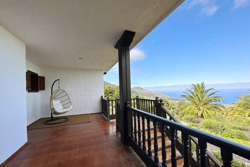 Terraza, Casa Carrillo, Casa Rural La Palma