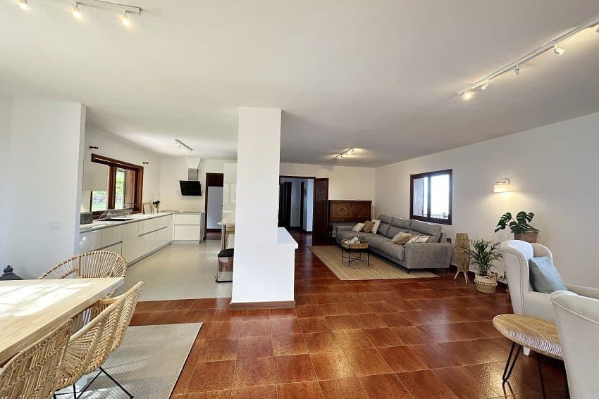Sala de Estar, Casa Carrillo, Casa Rural con Piscina Privada La Palma
