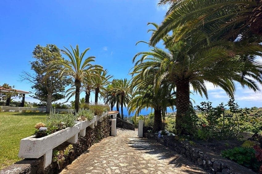 Entrada, Casa Carrillo, Casa Rural con Piscina Privada La Palma