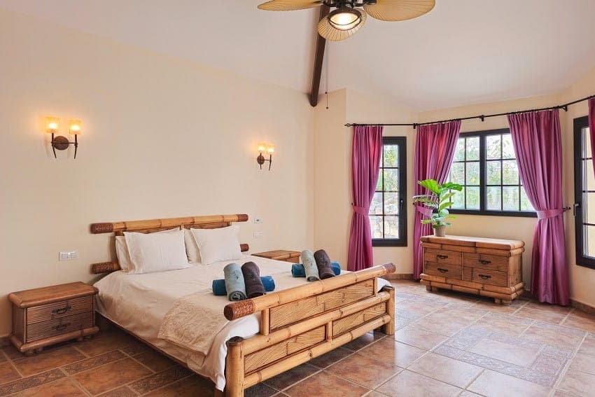 1. Schlafzimmer, Villa Ellanoor, Villa mit Pool Fuerteventura