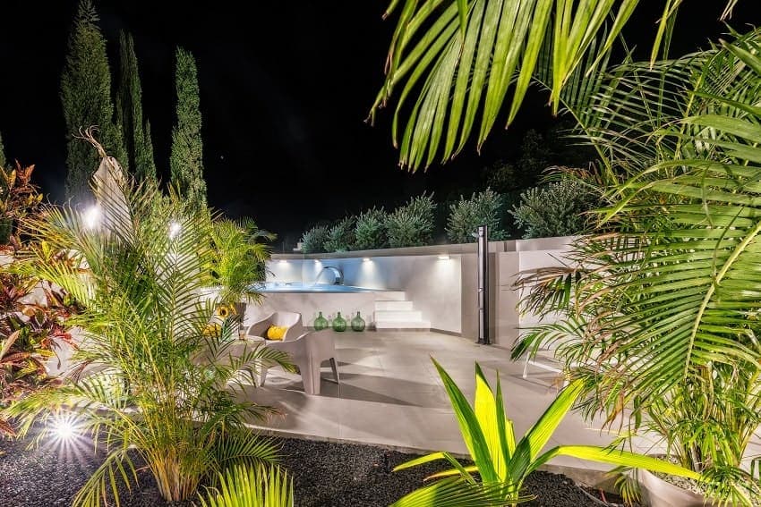 Abendstimmung, Bayton House, Ferienhaus Los Llanos