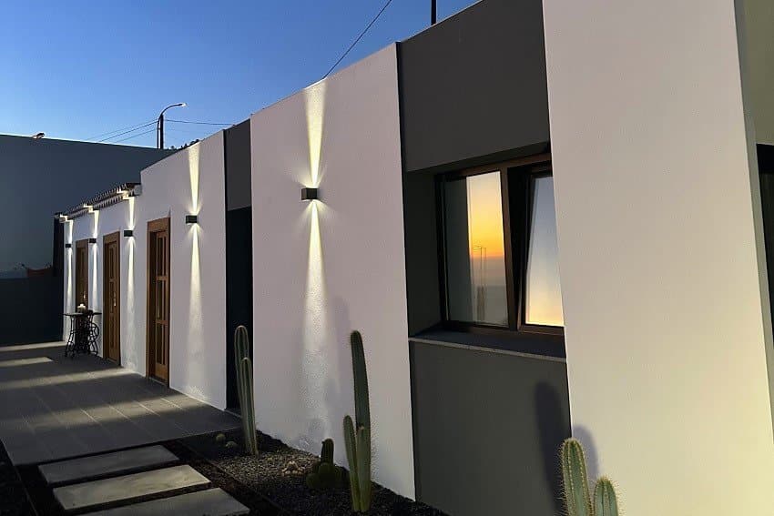 Abendstimmung, Casa El Guinche, Haus mieten La Palma Kanaren