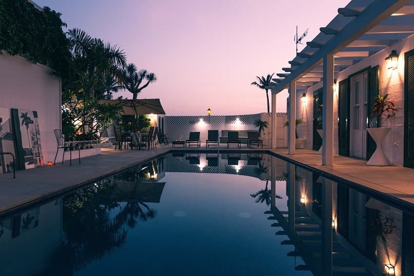 By Night, Villa Imperial, Villa Tazacorte with Pool