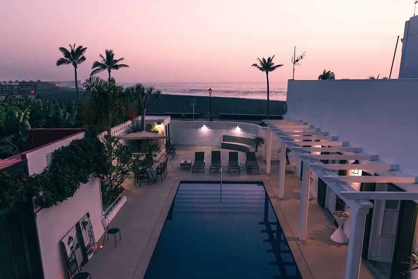 By Night, Villa Imperial, Villa Tazacorte with Pool