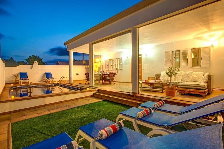 Ambiente Nocturno, Villa Risco, Casa Vacacional Lanzarote