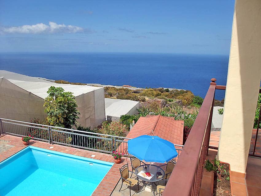 Vista, Casa Miranda, La Palma Turismo Rural, Tijarafe