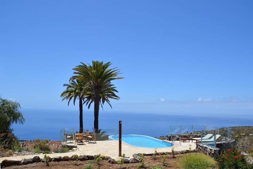 Vista, Casa Caracol, Casa Rural en La Palma Canarias