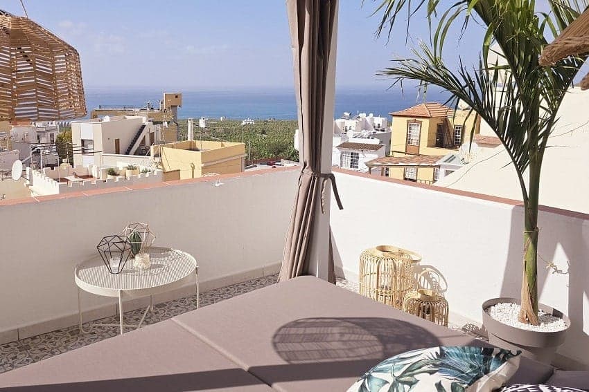 Vista, Casa La Margarita, Casa Vacacional Tazacorte