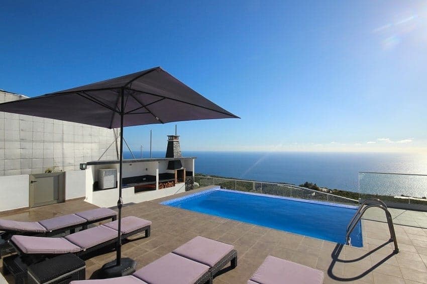 Ausblick, Villa Espejo, La Palma