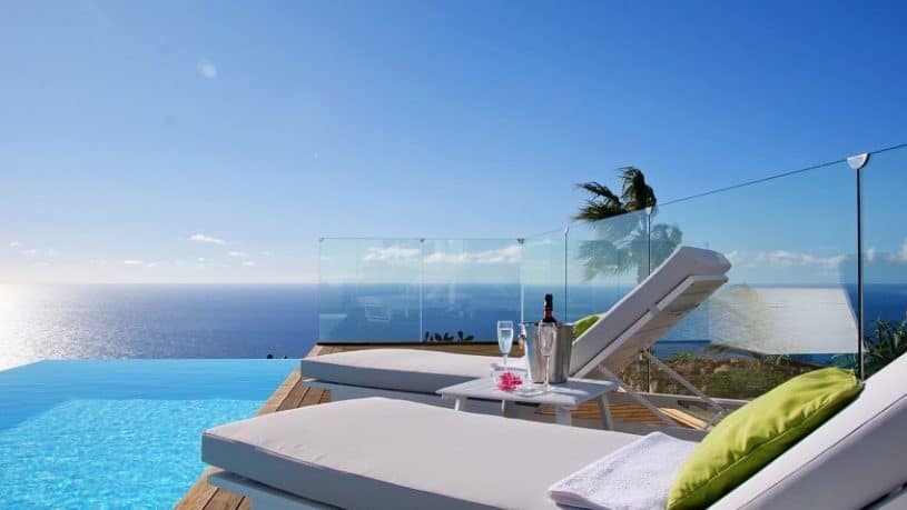 Ausblick, Villa Perla del Mar, Villa Puntagorda