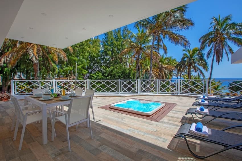 Ausblick, Villa Playa Chica, Ferienhaus am Meer Lanzarote