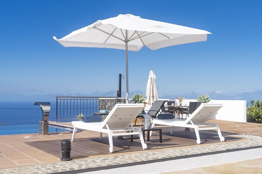 Vista, Villa Tojayma, Casa Rural con Piscina Privada Tijarafe, La Palma