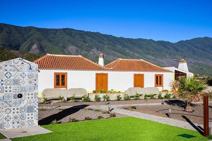 Außenansicht, Casa Teresa, Fincaferien La Palma