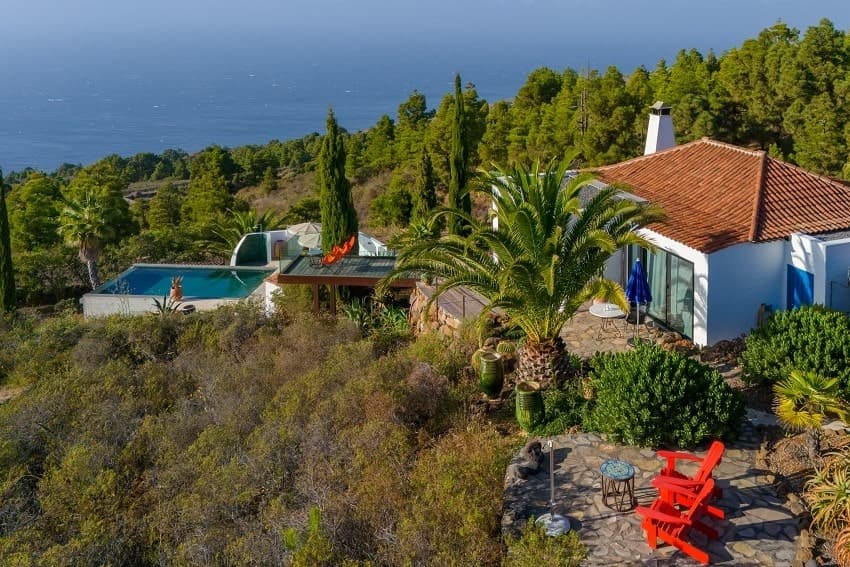 Außenansicht, Villa Miramar, Ferienhaus La Palma Puntagorda Außenansicht, Villa Miramar, Ferienhaus La Palma Puntagorda