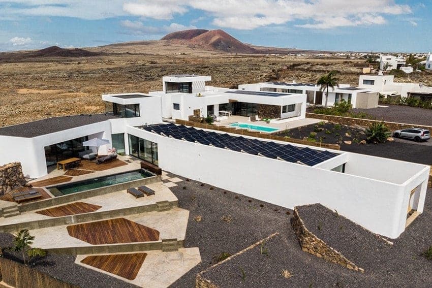 Vista Exterior, Villa Simone, Villa Lajares