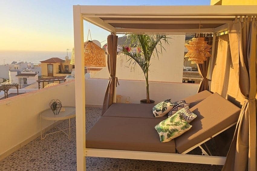 Cama Exterior, Casa La Margarita, Casa Vacacional Tazacorte