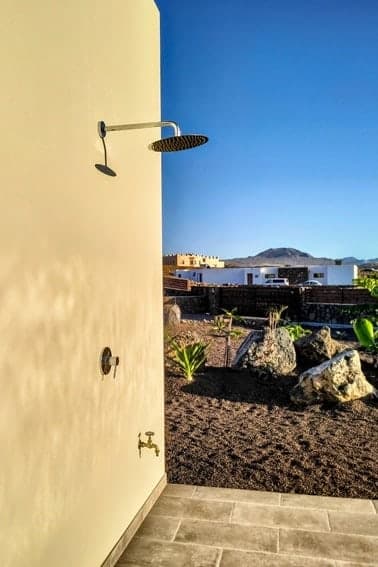Ducha Exterior, Villa Sumendi, Villa Lajares Fuerteventura