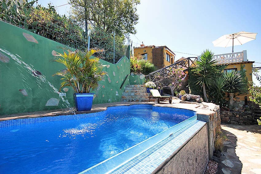 Pool, Casa Tata, Günstige Unterkunft Tijarafe, La Palma