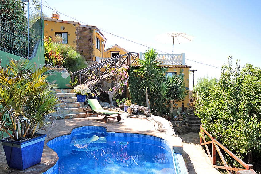 Pool, Casa Tata, Günstige Unterkunft Tijarafe