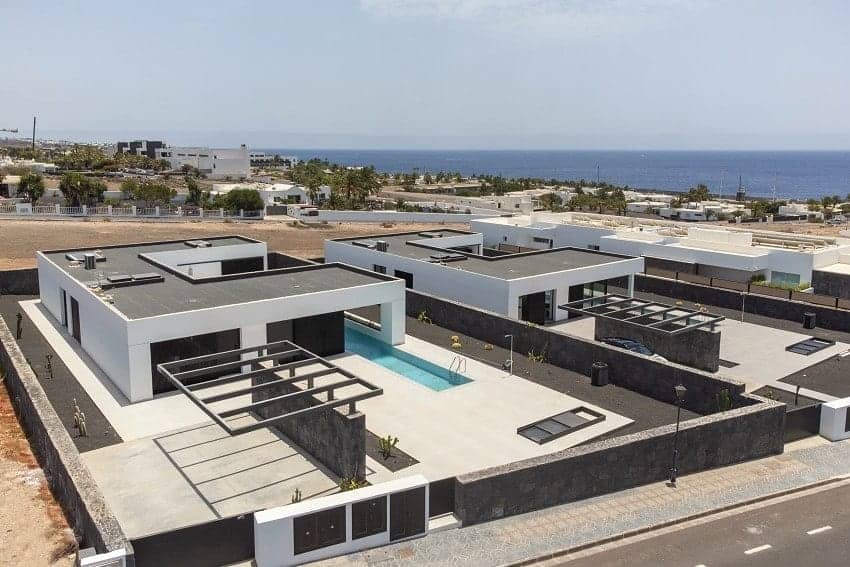 Außenansicht, Villa Avasarala, Lanzarote Villa mit Pool