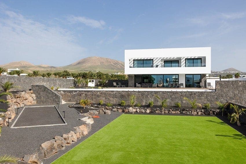 Außenansicht, Villa Bamanija, Luxus Villa Lanzarote