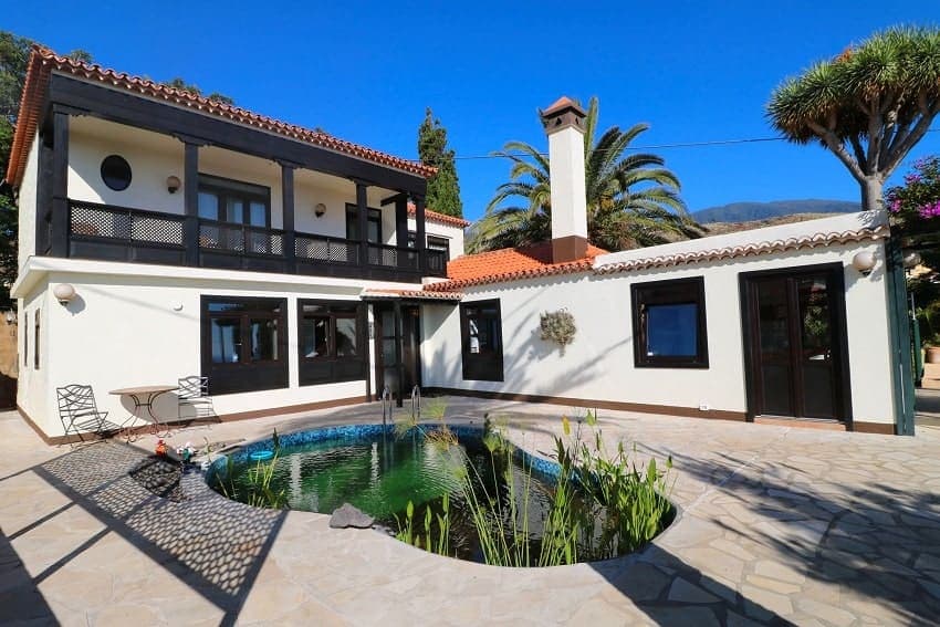 Außenansicht, Villa Escondida, Ferienhaus Breña Baja